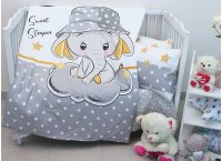 Постельное белье Turkish Cotton TAG - Sweet sleeper grey (Турция), детский